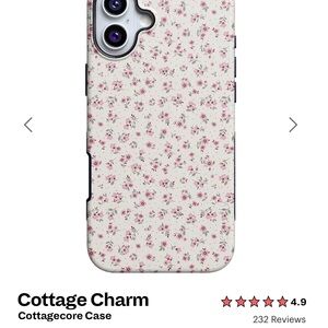iPhone 16 Casely case cottage core